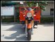 Triciclo adulto do uso da carga da motocicleta da roda da gasolina 250cc três motorizado