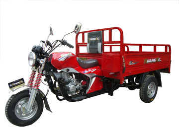 Motocicleta motorizada da carga da roda do combustível 3, triciclo da carga 150CC com farol de vidro