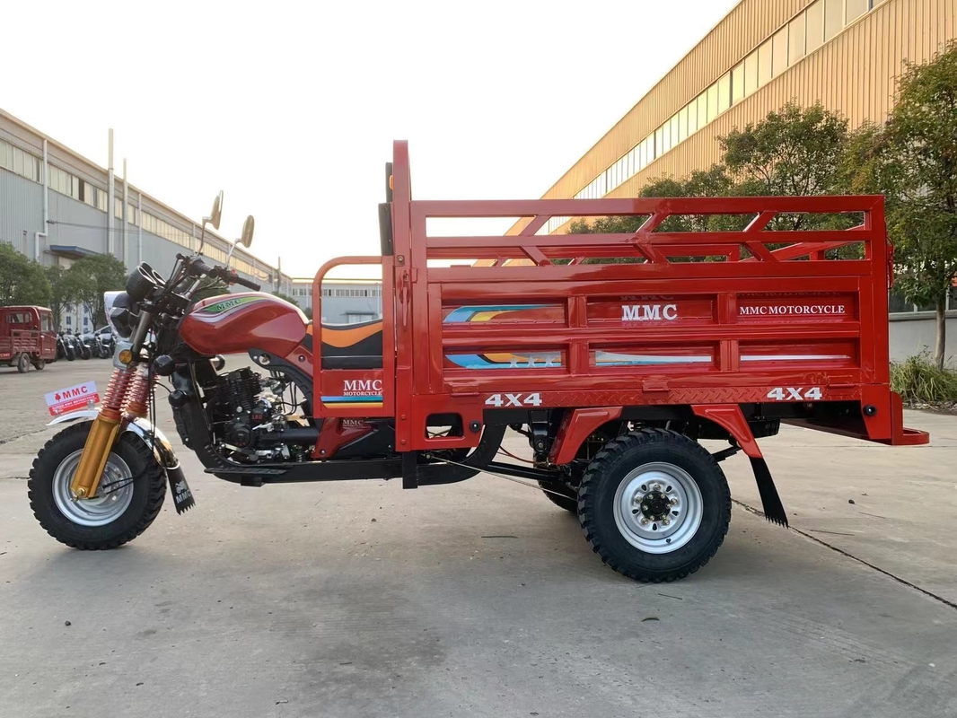 1000 kg de carga máxima Motocicleta de carga de 3 rodas com método de embalagem CKD e alta capacidade de carga