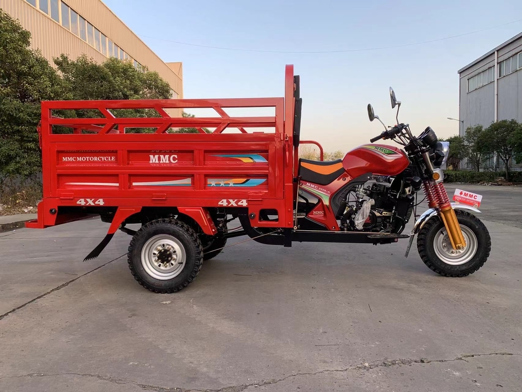 1000 kg de carga máxima Motocicleta de carga de 3 rodas com método de embalagem CKD e alta capacidade de carga