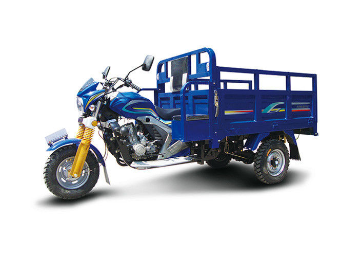 Chineses verdes 3 do carregador da carga 150cc do exército os auto rodam a entrega pesada Van da motocicleta