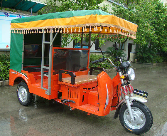 Forme o veículo com rodas do triciclo 150CC 3 do motor do passageiro para a senhora e uns povos mais idosos