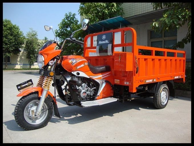 Triciclo motorizado da carga 250CC, tipo de corpo aberto da motocicleta da roda do chinês 3
