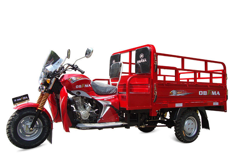 Tipo de corpo aberto motorizado da motocicleta 250W da carga da roda 150CC três
