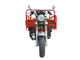 Red Open Body 3 Wheel Cargo Motorcycle , Adult Cargo Tricycle 150ZH-H
